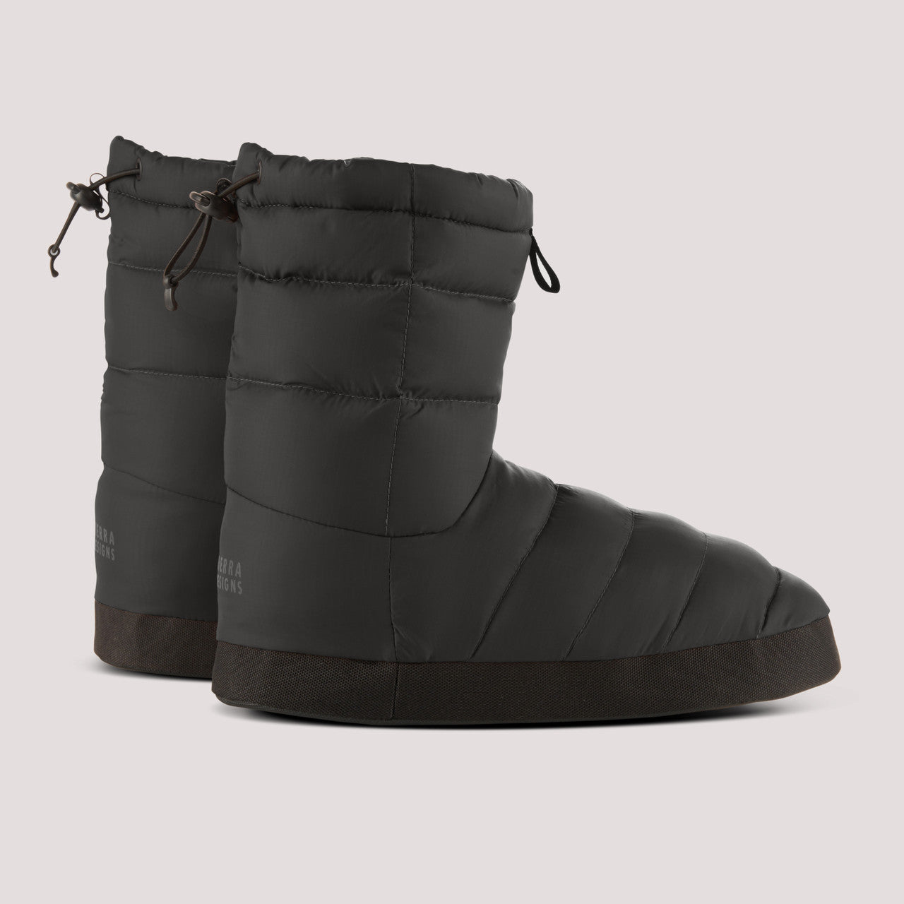 Black - Down Booties