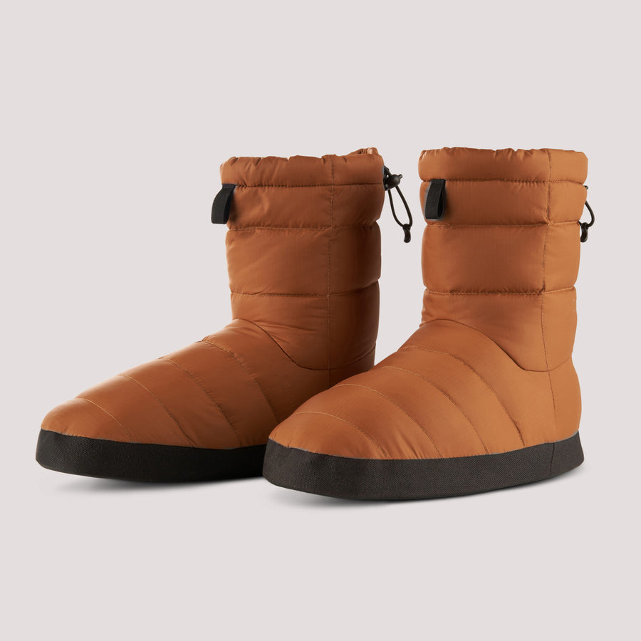 Down Booties - Dijon