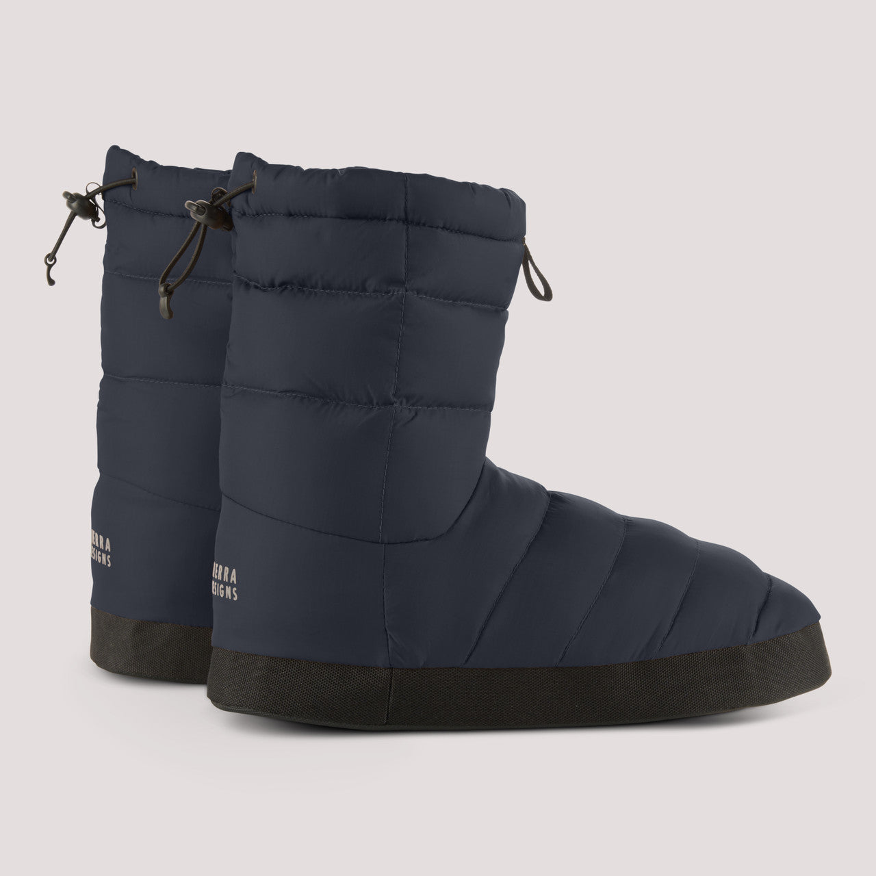 Navy - Down Booties