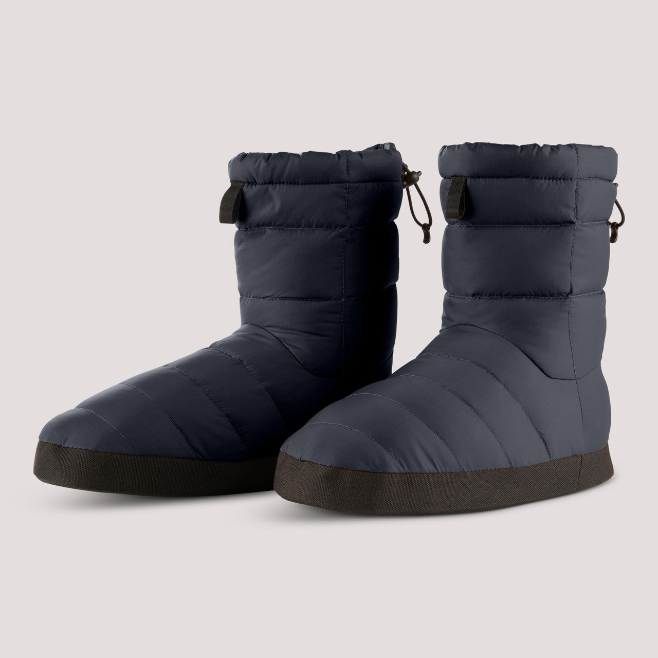 Down Booties - Navy