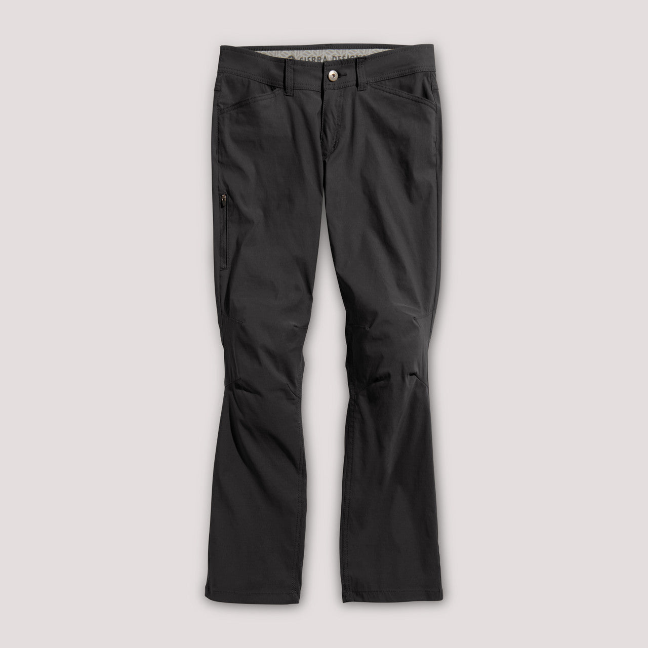 Black - Sierra Designs Women's Inyo Stretch Pant, front view