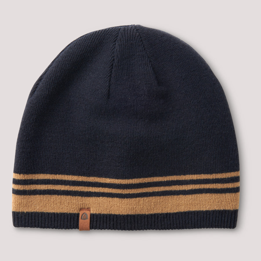 Midnight Navy / Cornstalk - Sierra Designs Cleo Reversible Beanie