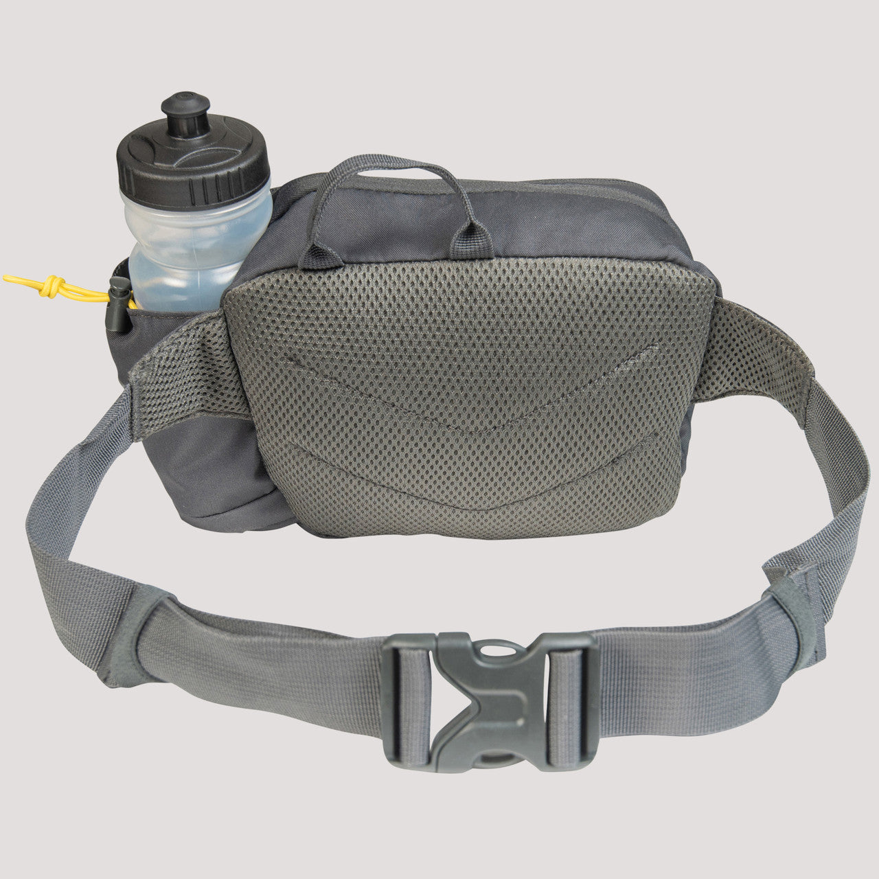 Sierra Designs Woods Quarry Waist Pack, black, rear view, with waist strap