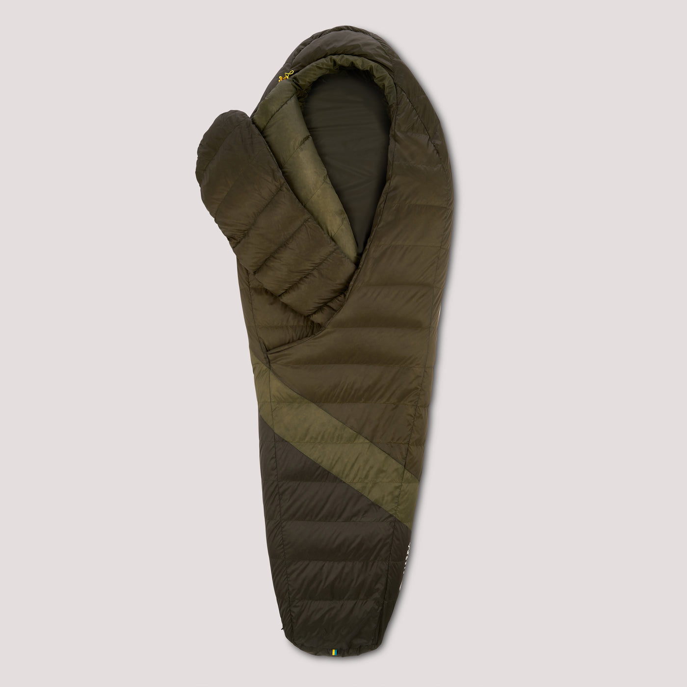 Cloud Zipperless 800F 20 Deg Sleeping Bag Green