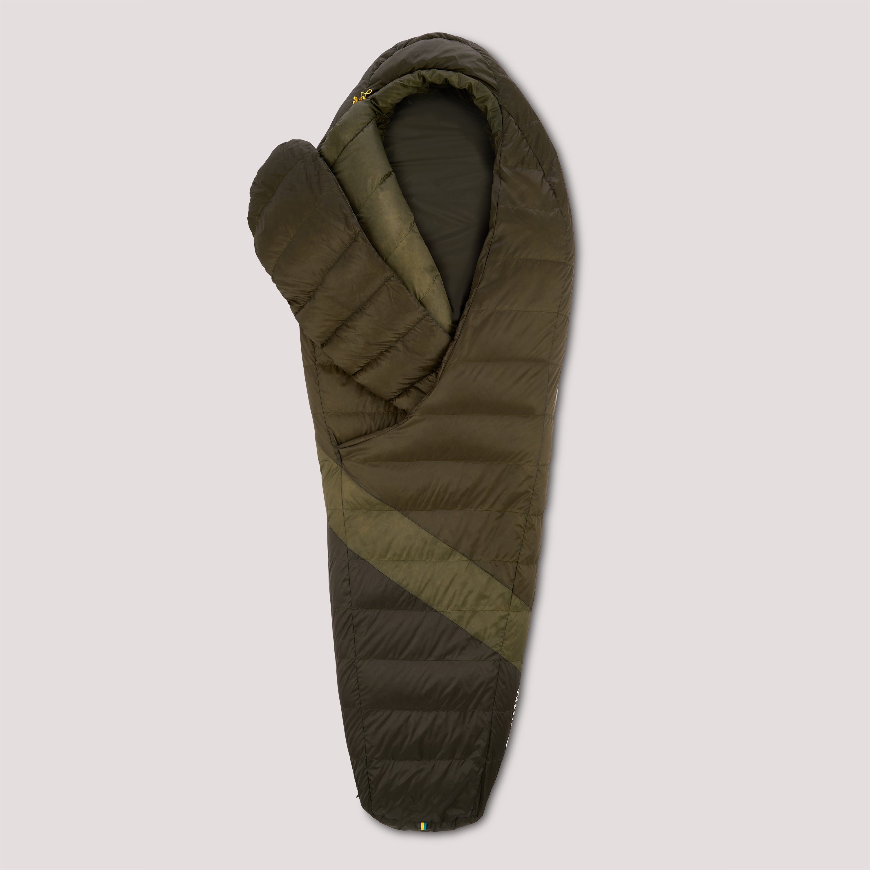 Cloud Zipperless 800F 20 Deg Sleeping Bag Green