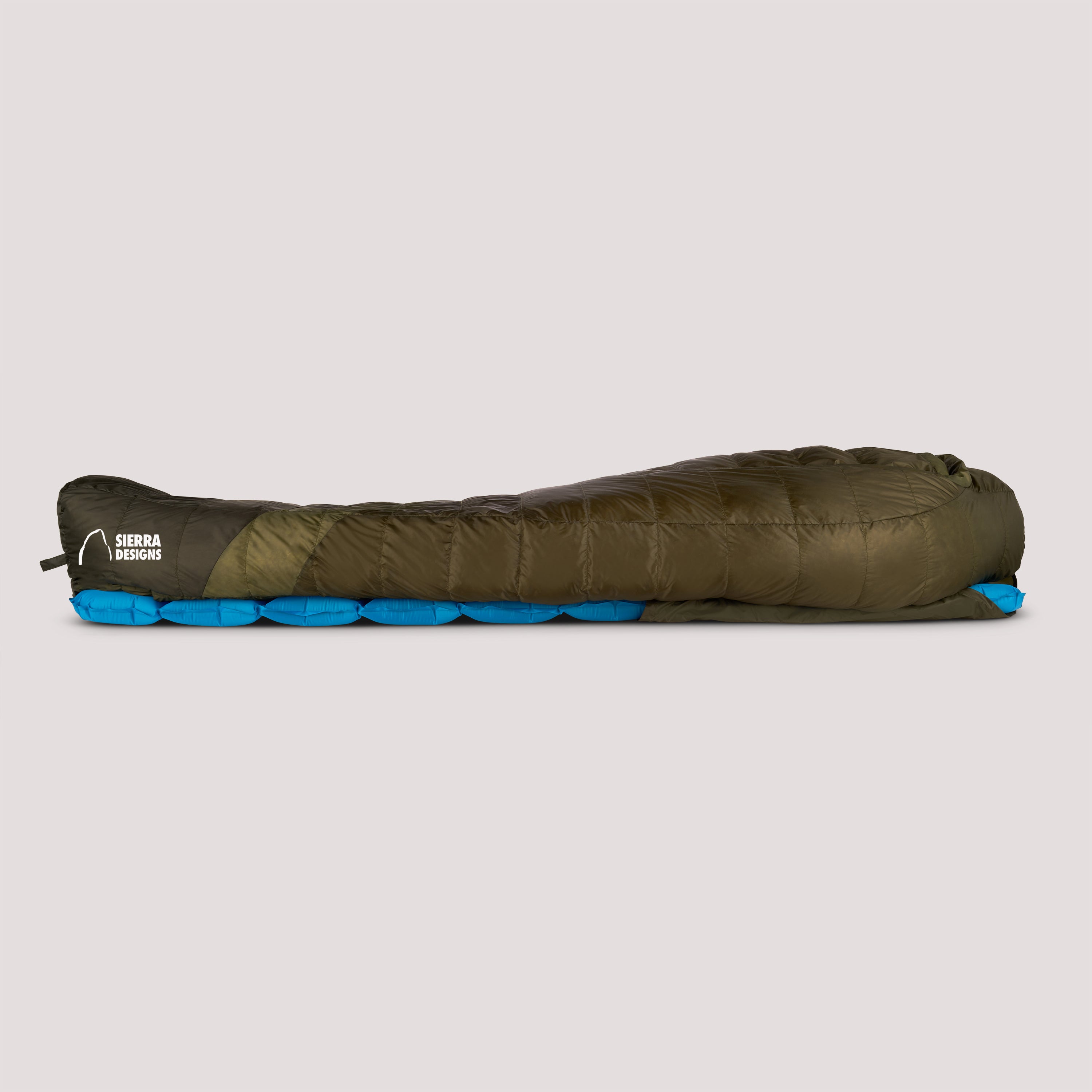 Cloud Zipperless 800F 20 Deg Sleeping Bag Green