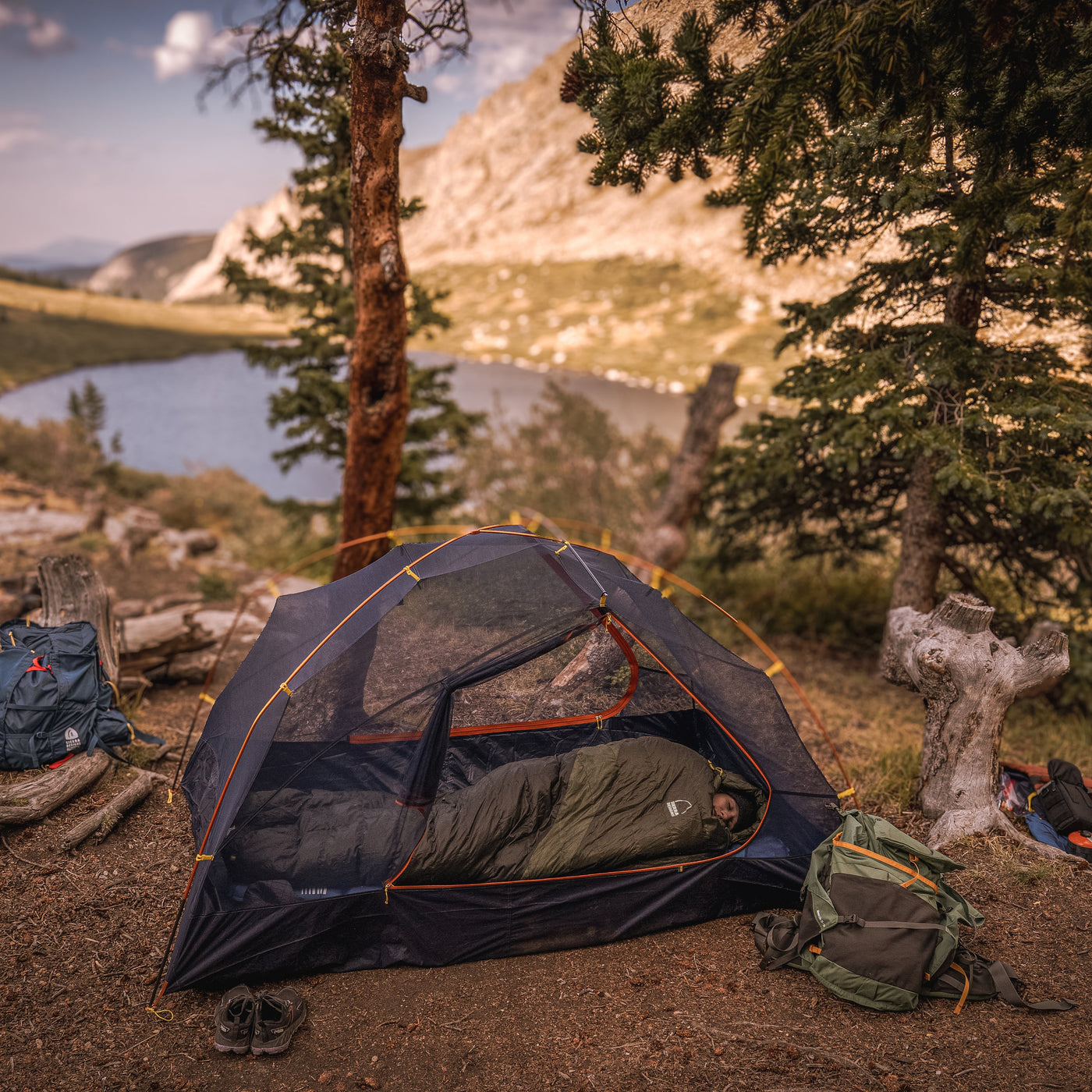 Cloud Zippered 800F 20 Deg Sleeping Bag