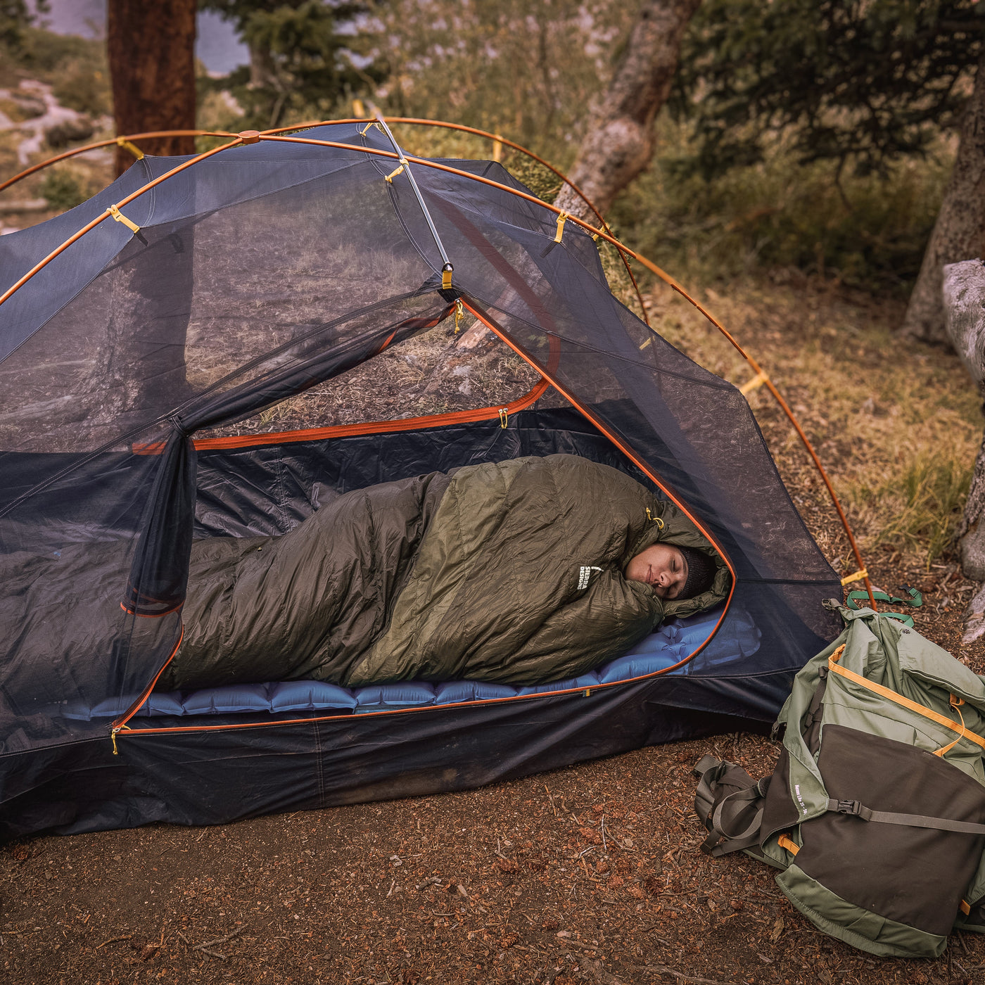 Cloud Zippered 800F 20 Deg Sleeping Bag