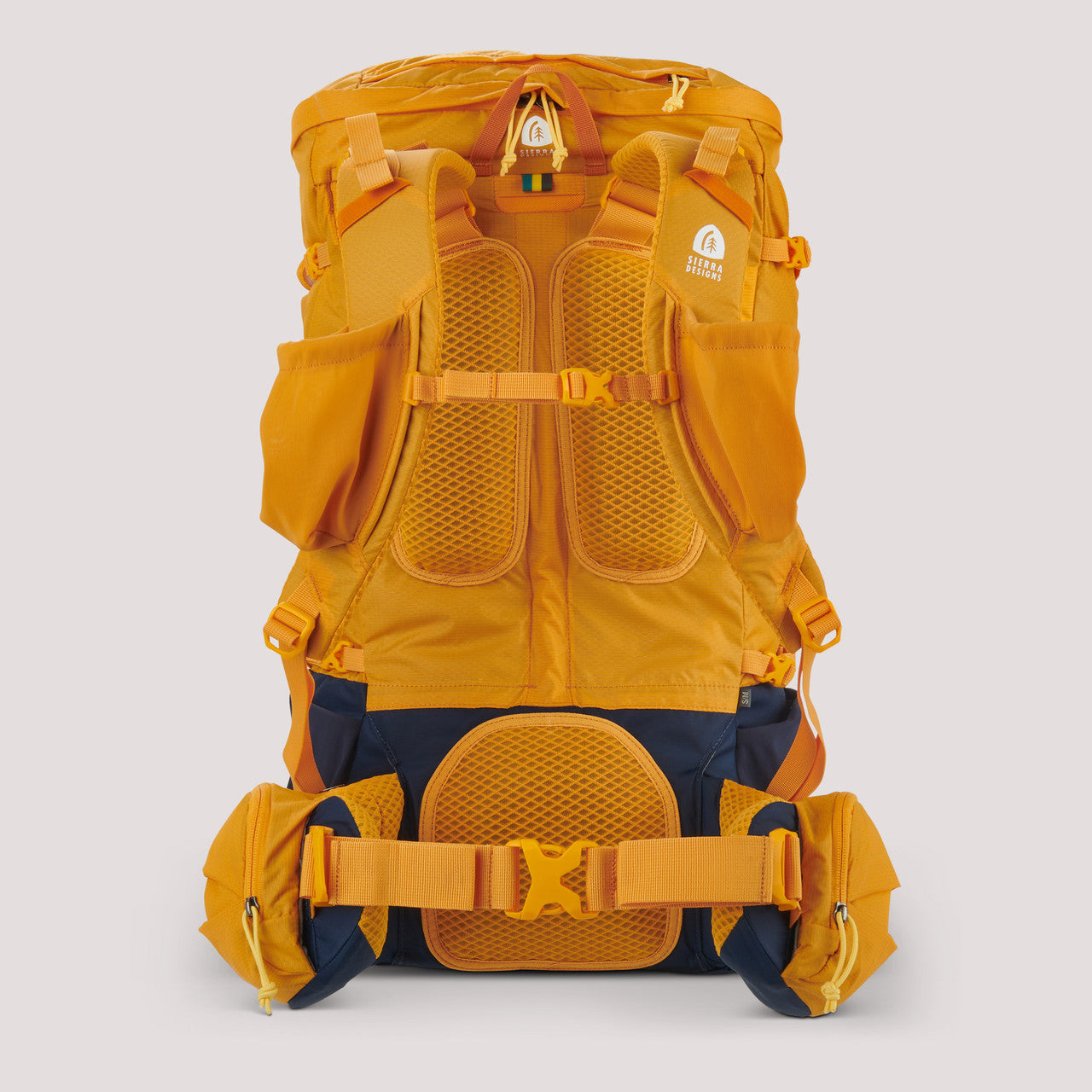 Sierra Designs Flex Capacitor 40-60 backpack, rear view
