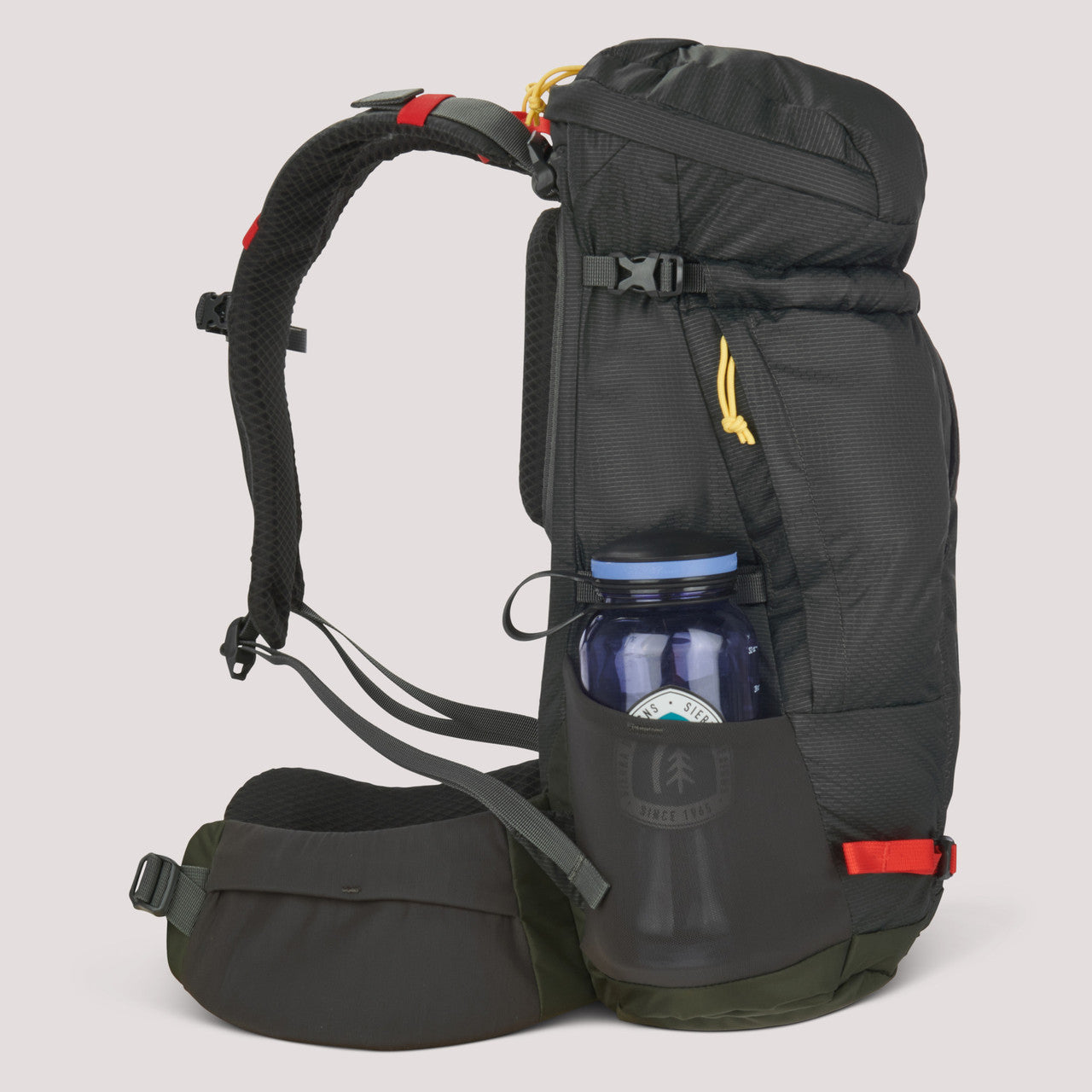 Sierra Designs Flex Hike 20-30 backpack, side view