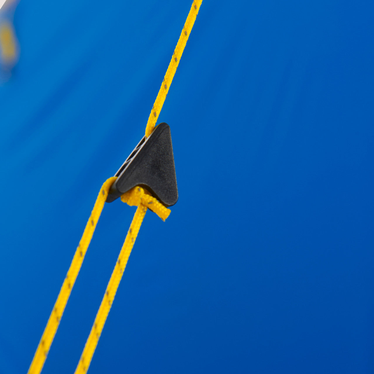 Close up view of a tightening strap on the Sierra Designs High Route 1 FL