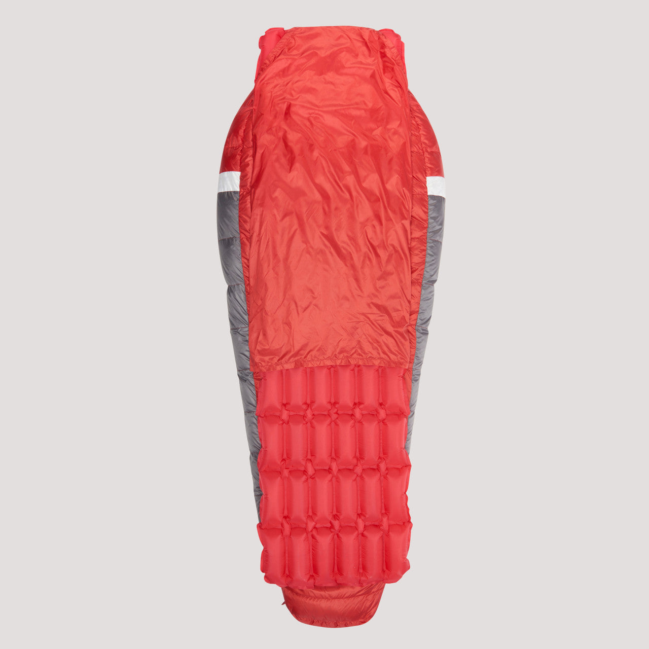 Sierra Designs Backcountry Bed 650 / 20 Degree sleeping bag, red, bottom view