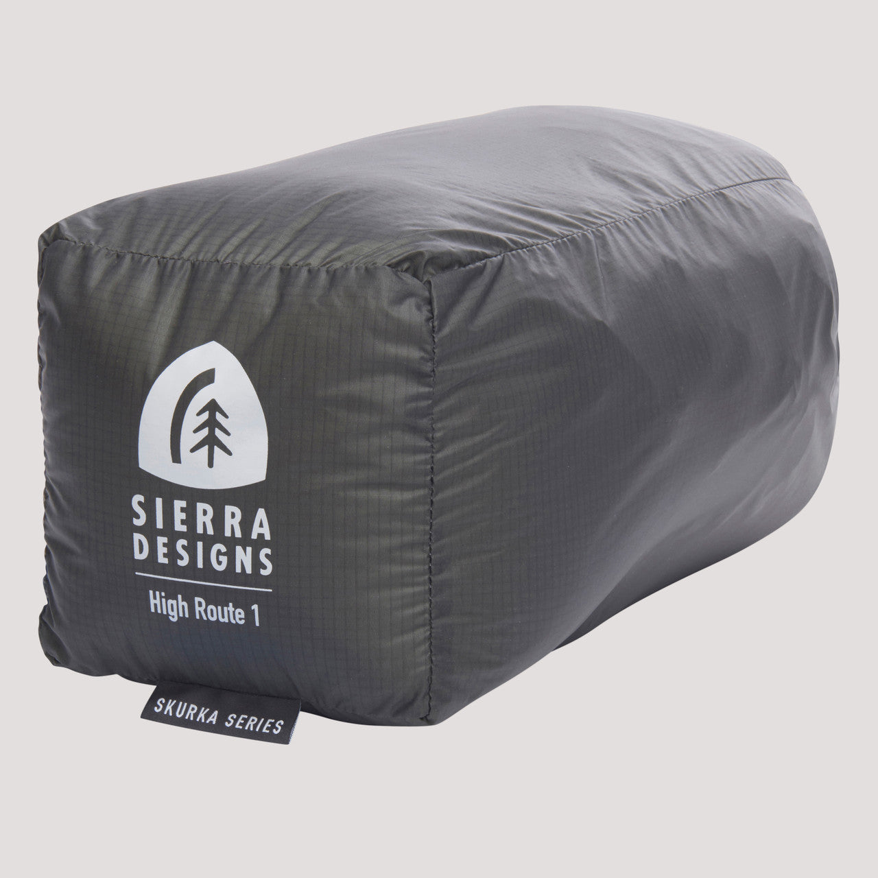 Sierra Designs High Route 1 FL stored in the storage bag